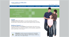 Desktop Screenshot of focusing-families.org